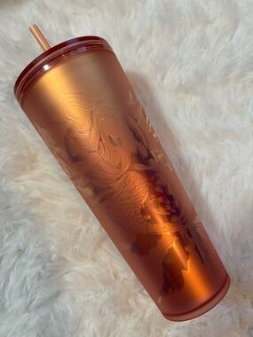 New Starbucks Soft Touch Siren Tumbler